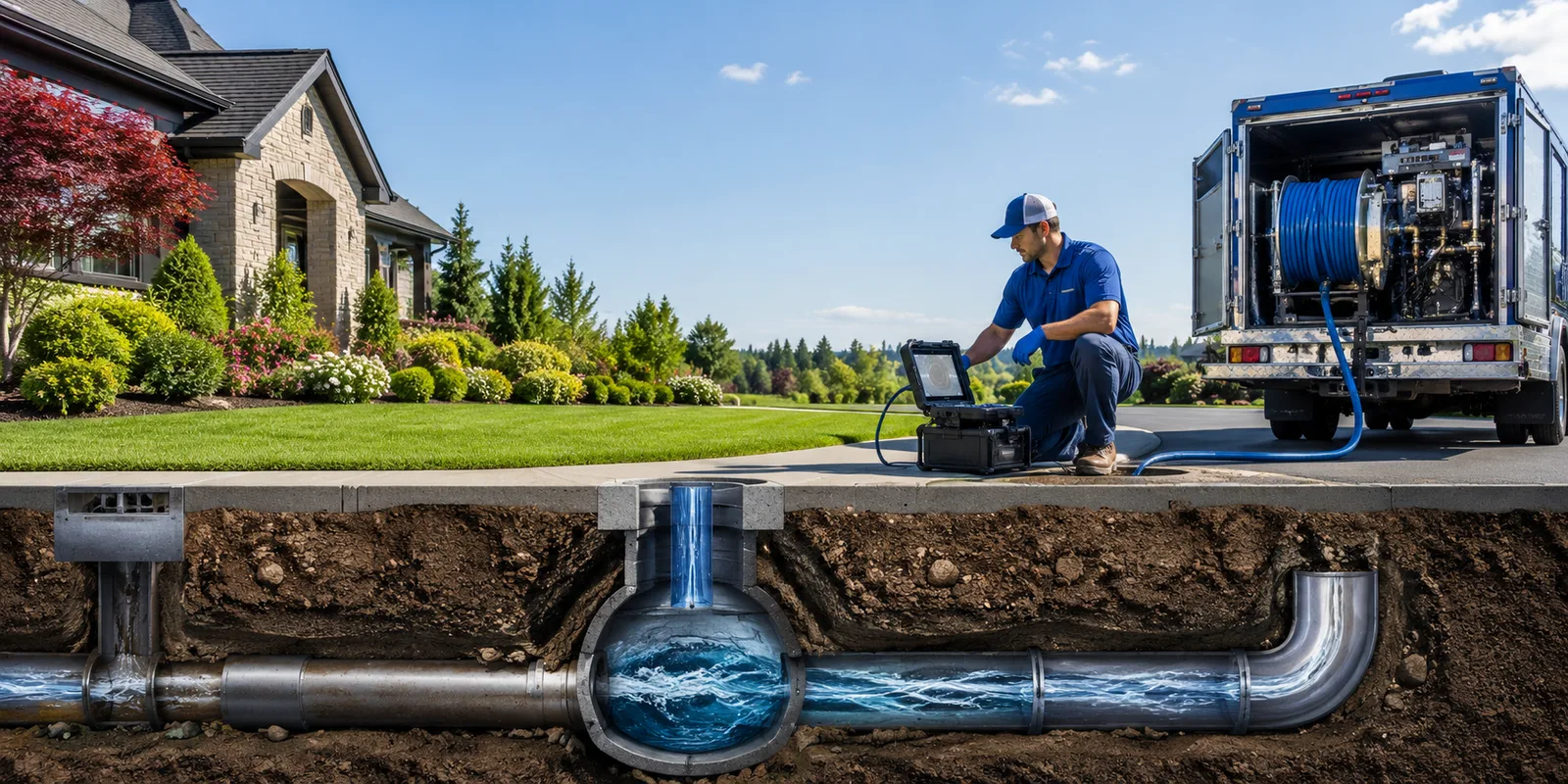 Drainage restoration information for Pineville, PA